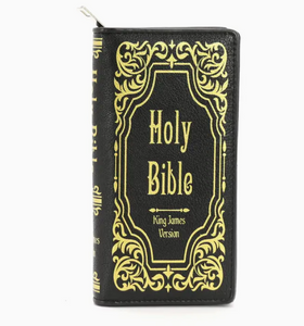 Holy Bible KJV Book Wallet in Vinyl