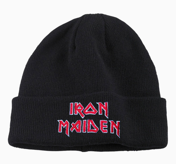 Iron Maiden - Maiden Stacked - Cuff Beanie