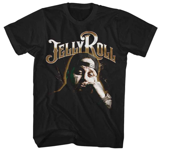 Jelly Roll - Thinker-  Black Graphic T-shirt