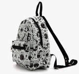 Celestial Cat Collage Mini Backpack in Nylon