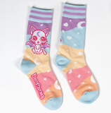 Mystic Kitty Crew Socks