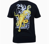 Crawl - Octopus- Men's black T-shirt