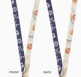 One Piece Live Action Straw Hat Crew Map 22" Lanyard