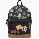 One Piece Live Action Icons 16.5" Black Backpack