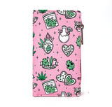 Pink Weed Magical High Wallet in Vinyl