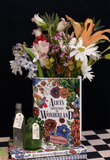 Large Book Vase, Alice in Wonderland - Floral Nonsense