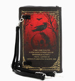 Edgar Allan Poe-  Book Clutch Bag