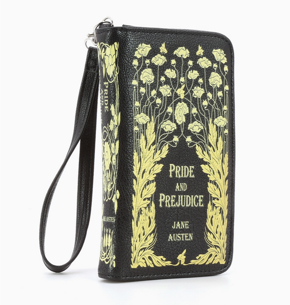 Pride and Prejudice Floral Book Wallet