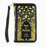 Pride and Prejudice Floral Book Wallet