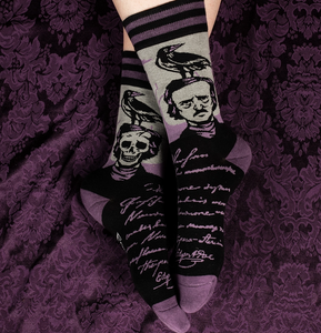 The Raven Poe Socks