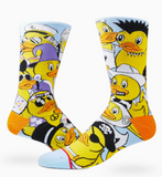 Rubber Ducky: Green, Sock