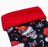 Skullistic Santa Skulls Christmas Stocking