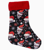 Skullistic Santa Skulls Christmas Stocking