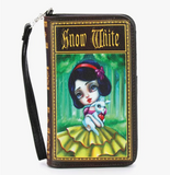 Snow White Sad Girl Book Wallet in Vinyl