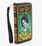 Snow White Sad Girl Book Wallet in Vinyl
