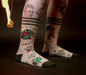 Tattooed Lady Socks