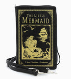 The Little Mermaid Book Clutch Bag in Vinyl