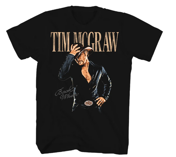 Tim Mcgraw Back When Black T -Shirt