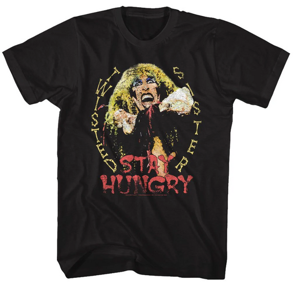 Twisted Sister Stay Hungry T-Shirt