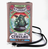 The Call Of Cthulhu Book Clutch Bag In Vinyl